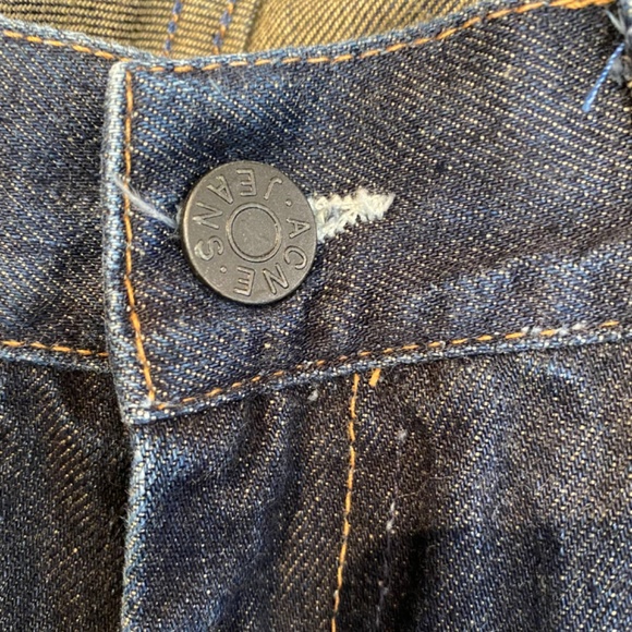 ACNE JEANS Mens Dark Blue Jeans Sz 32 - Picture 2 of 12